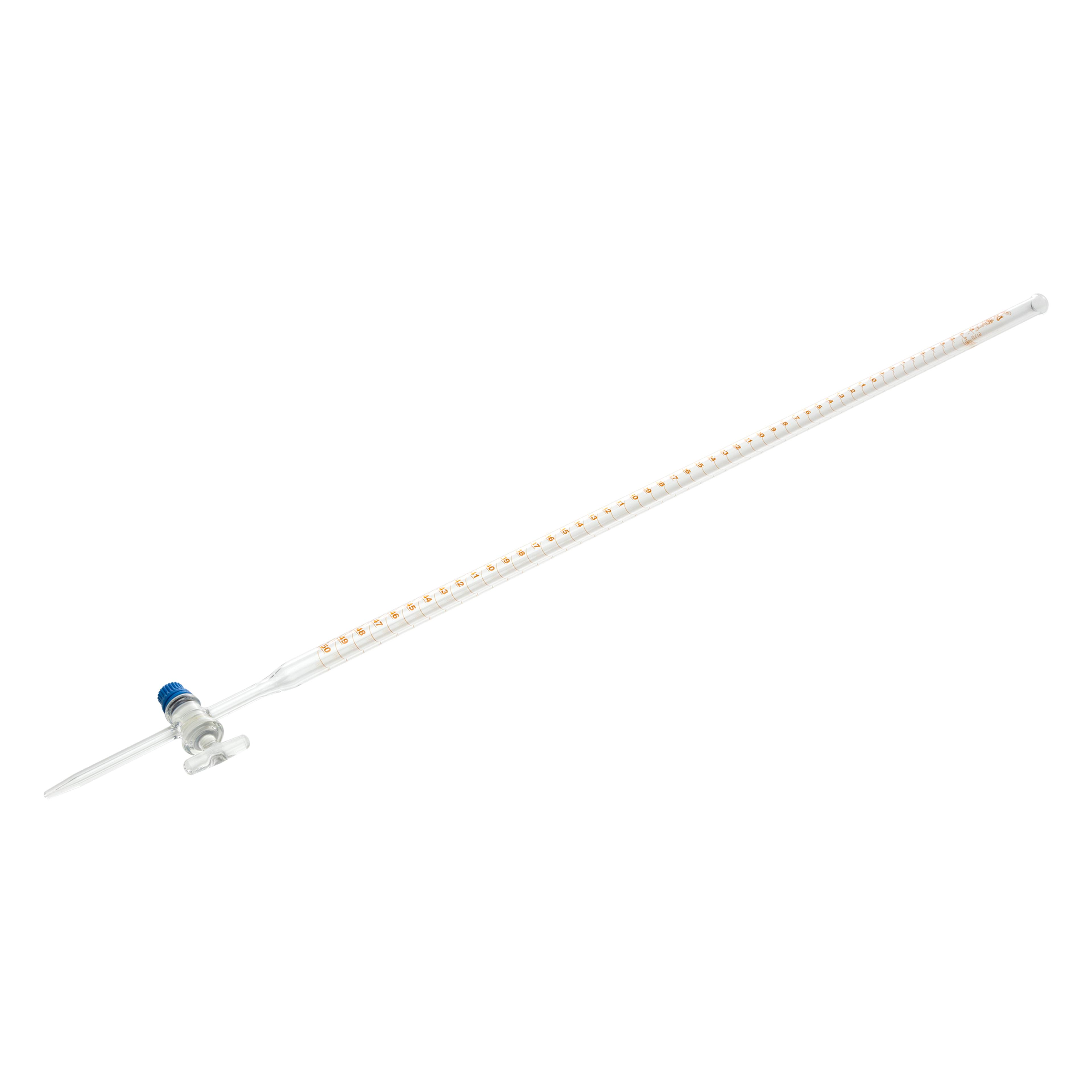Glass Burette - Glass Stopcock (Class A) - 50ml