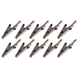 Crocodile Clips - No Sleeve - Pack of 10