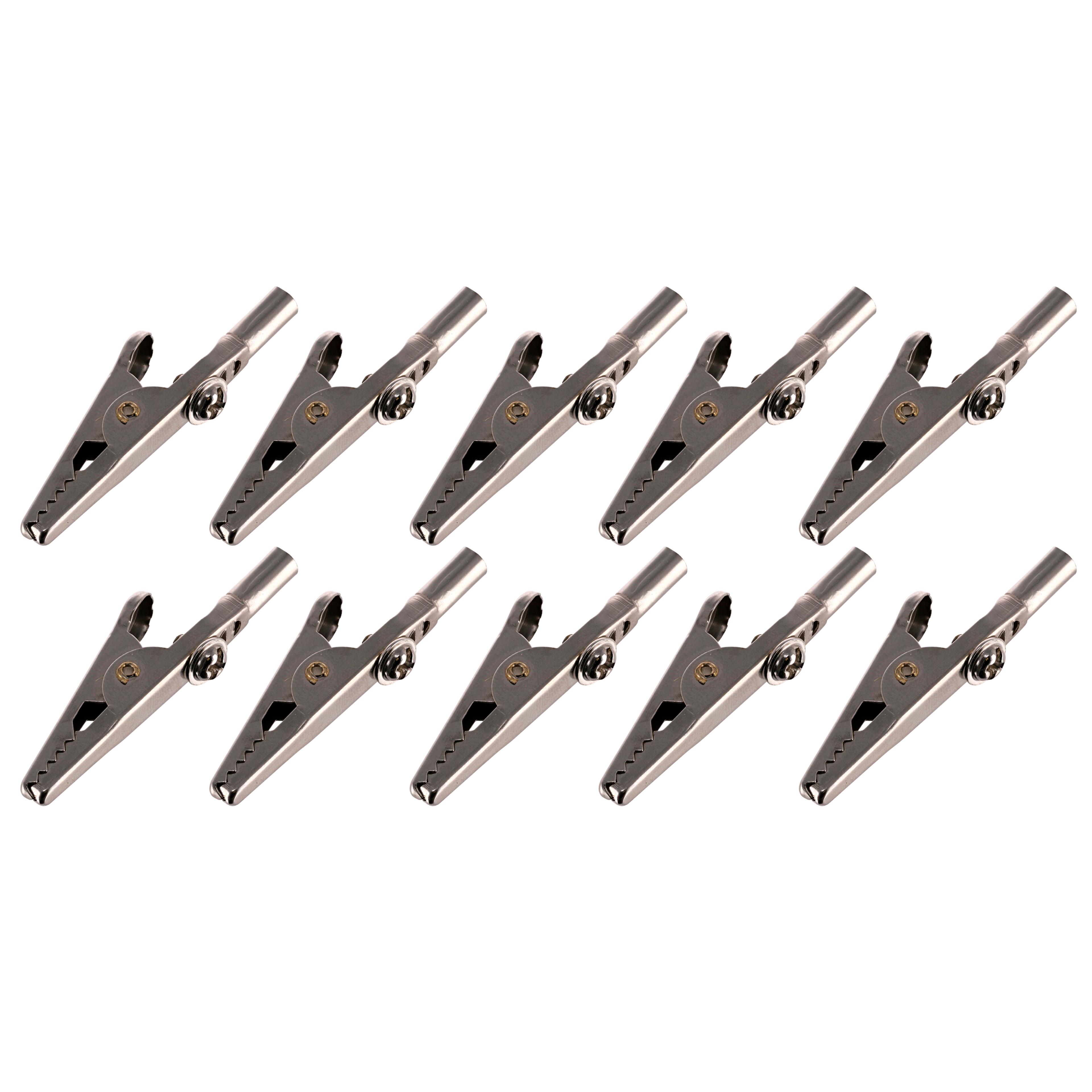 Crocodile Clips - No Sleeve - Pack of 10