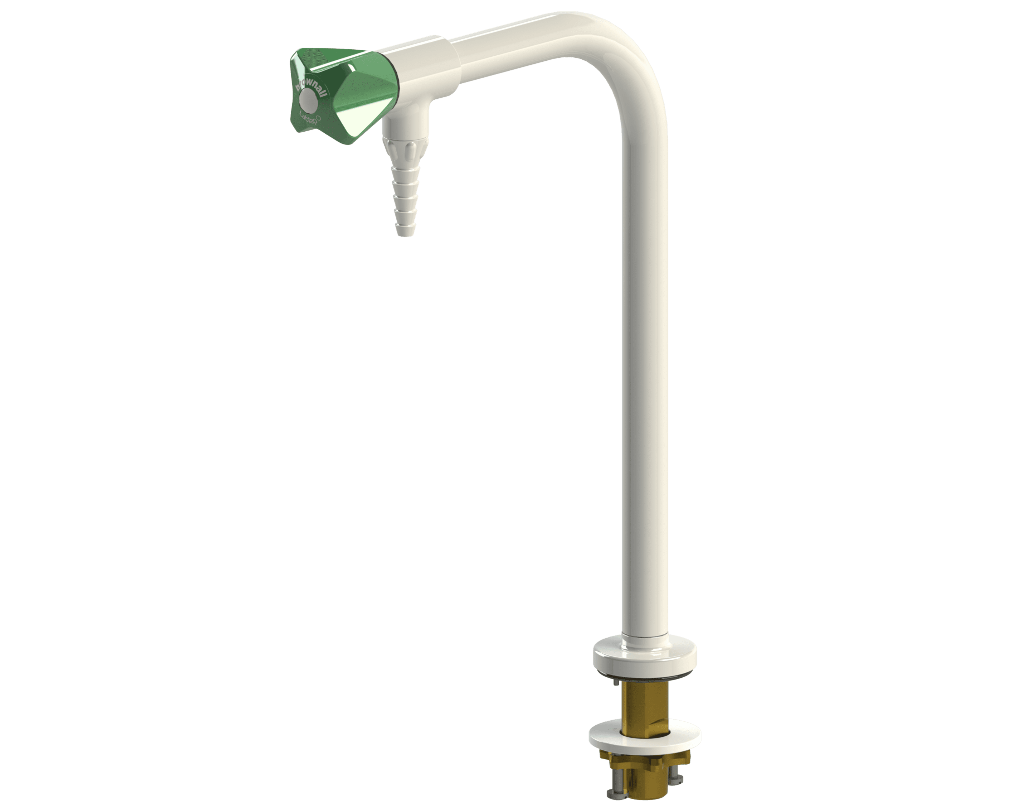 brownall Labtap Pillar Angle Tap - Cold