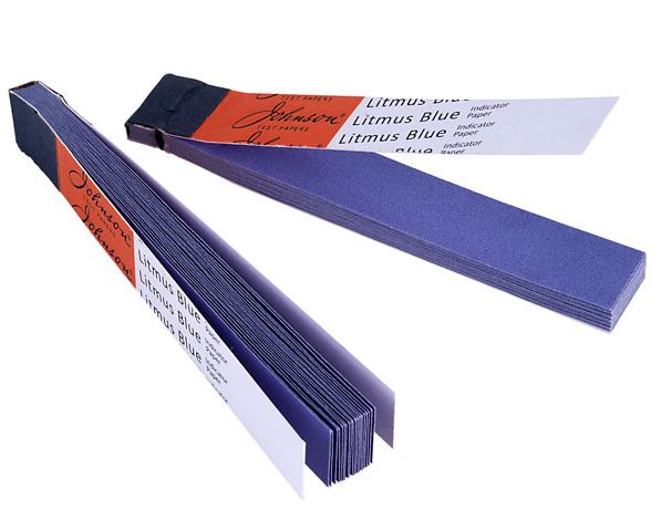Blue Litmus Test Papers Pk10