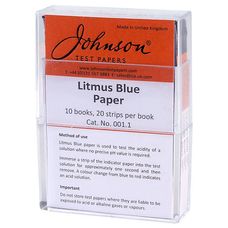 Blue Litmus Test Papers - Pack of 10