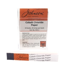 Johnson Cobalt Chloride Test Paper - Pack of 10