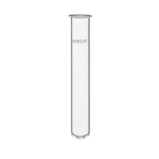 Pyrex Medium Wall Glass Test Tube with Rim - 16mm x 150mm - Pack of 100