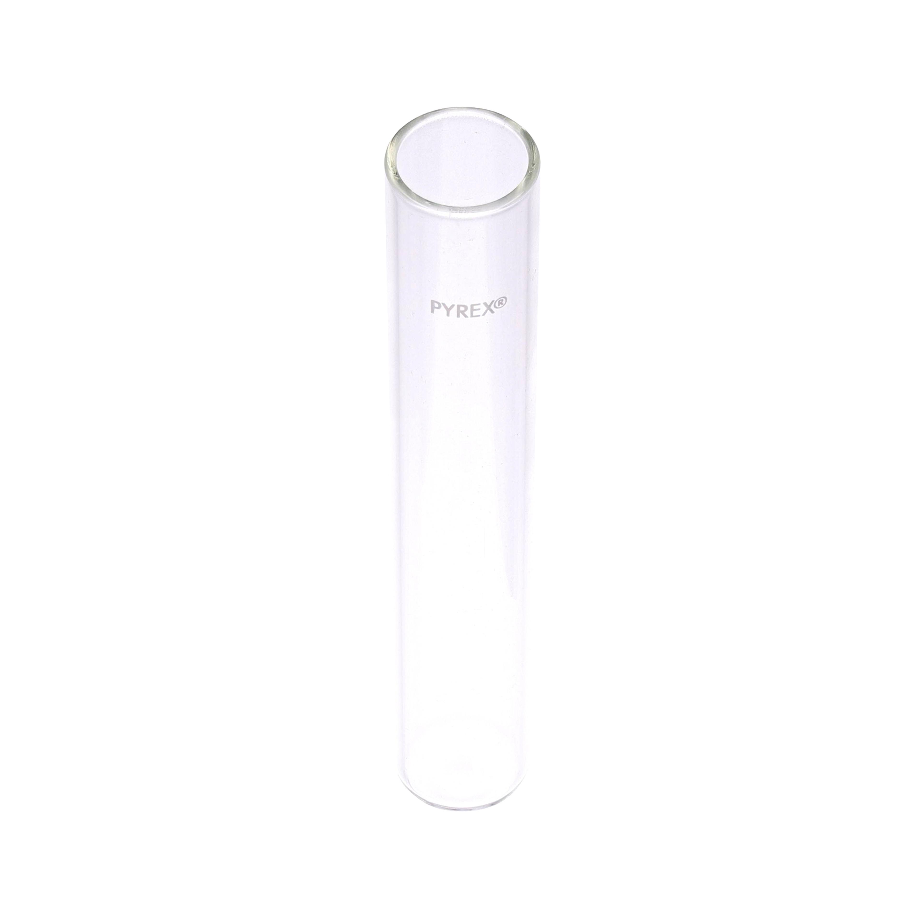 Pyrex Medium Wall Glass Test Tube without Rim - 24x150mm - Pack of 100
