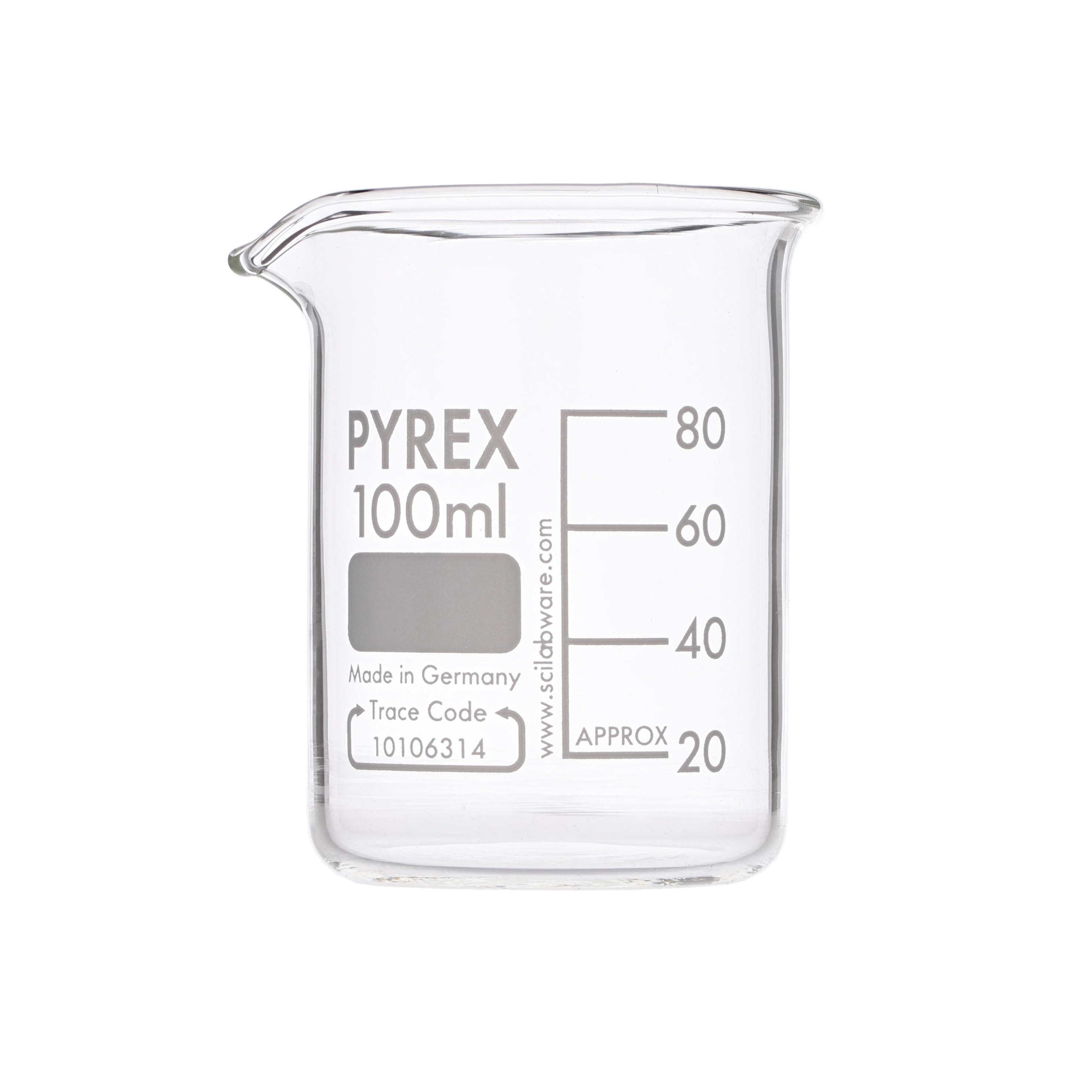 Pyrex Glass Beaker 100ml P10
