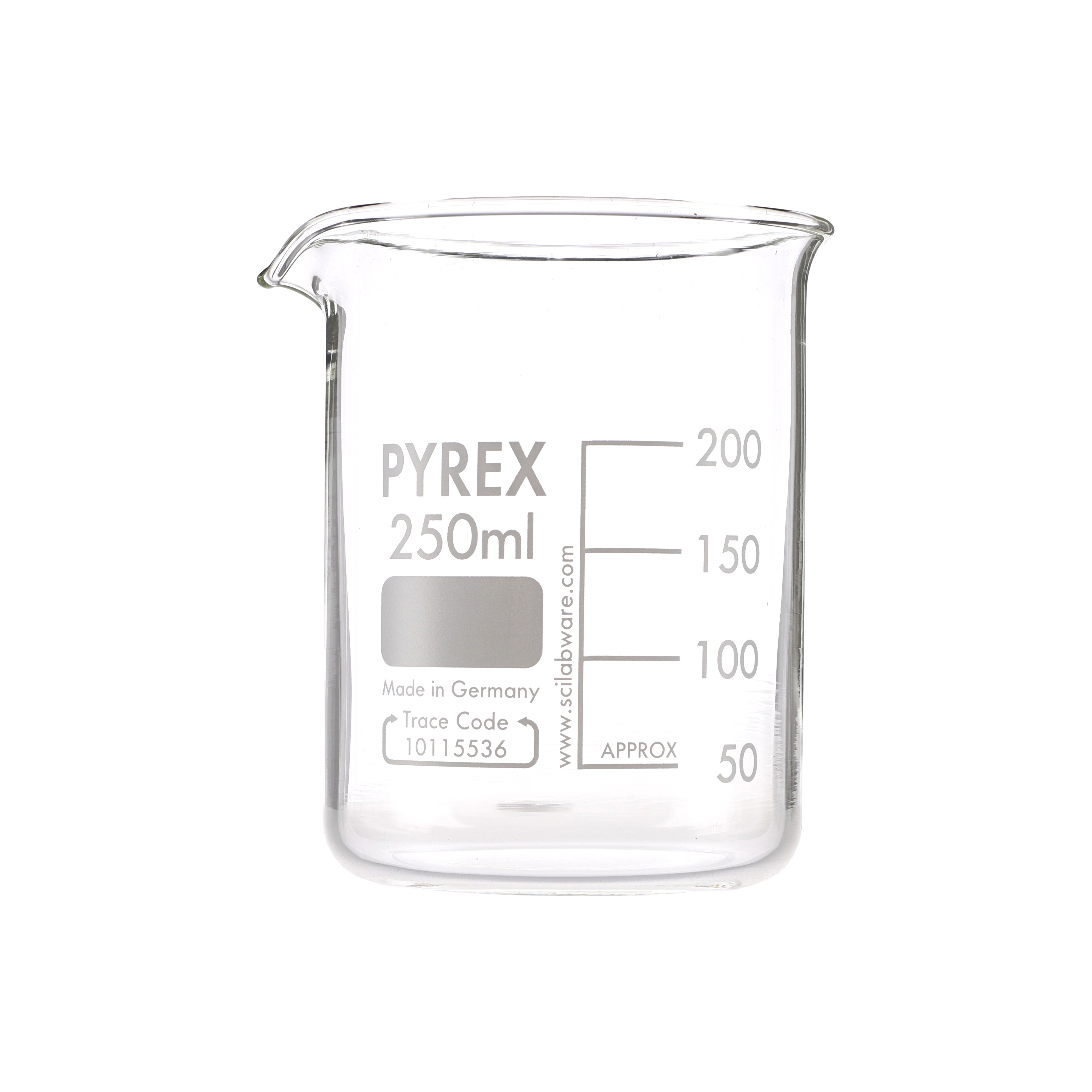 Pyrex Glass Beaker 250ml P10