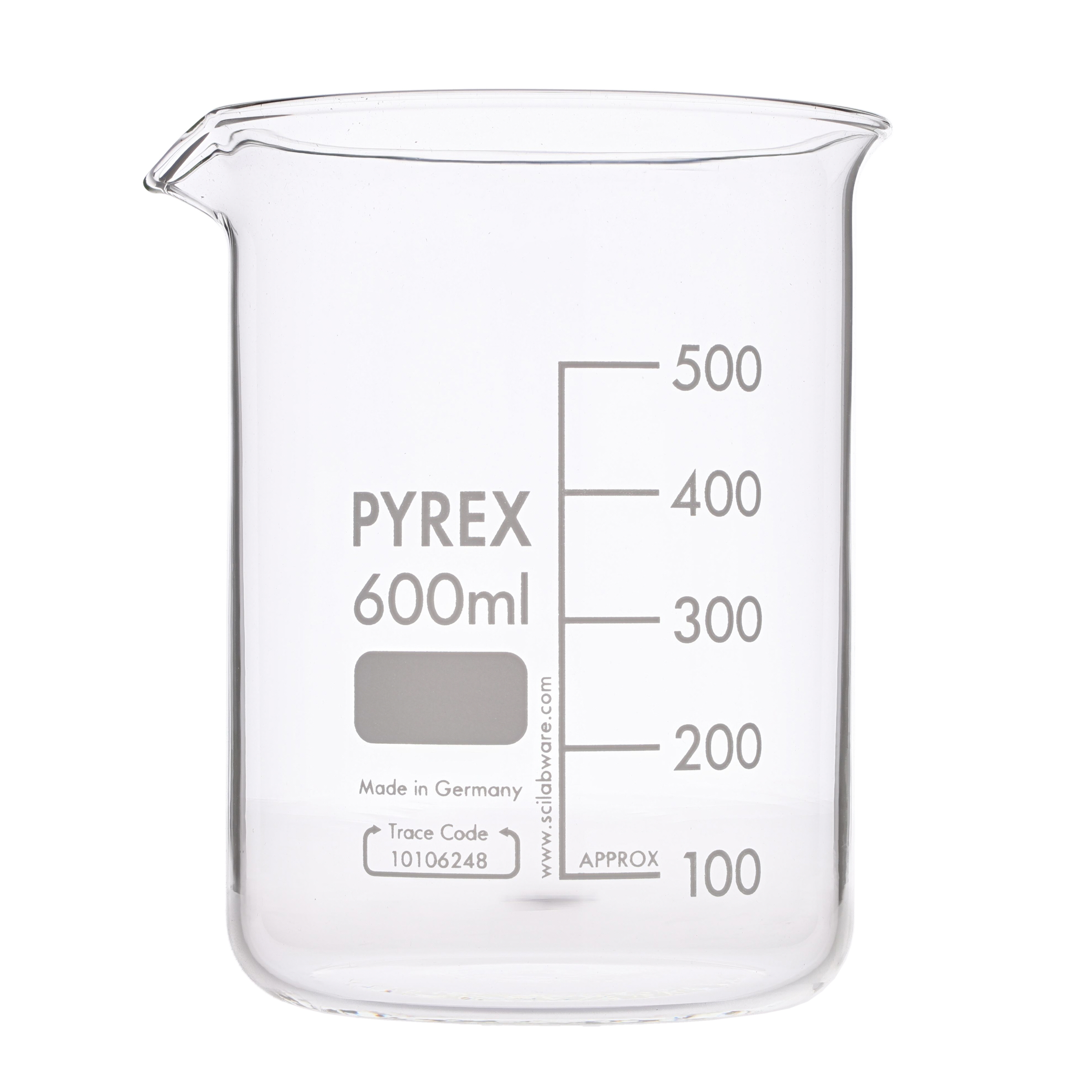 Pyrex Glass Beaker 600ml P10