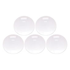 Double Convex Spherical Lenses: +20D, FL:50mm - Pack of 5