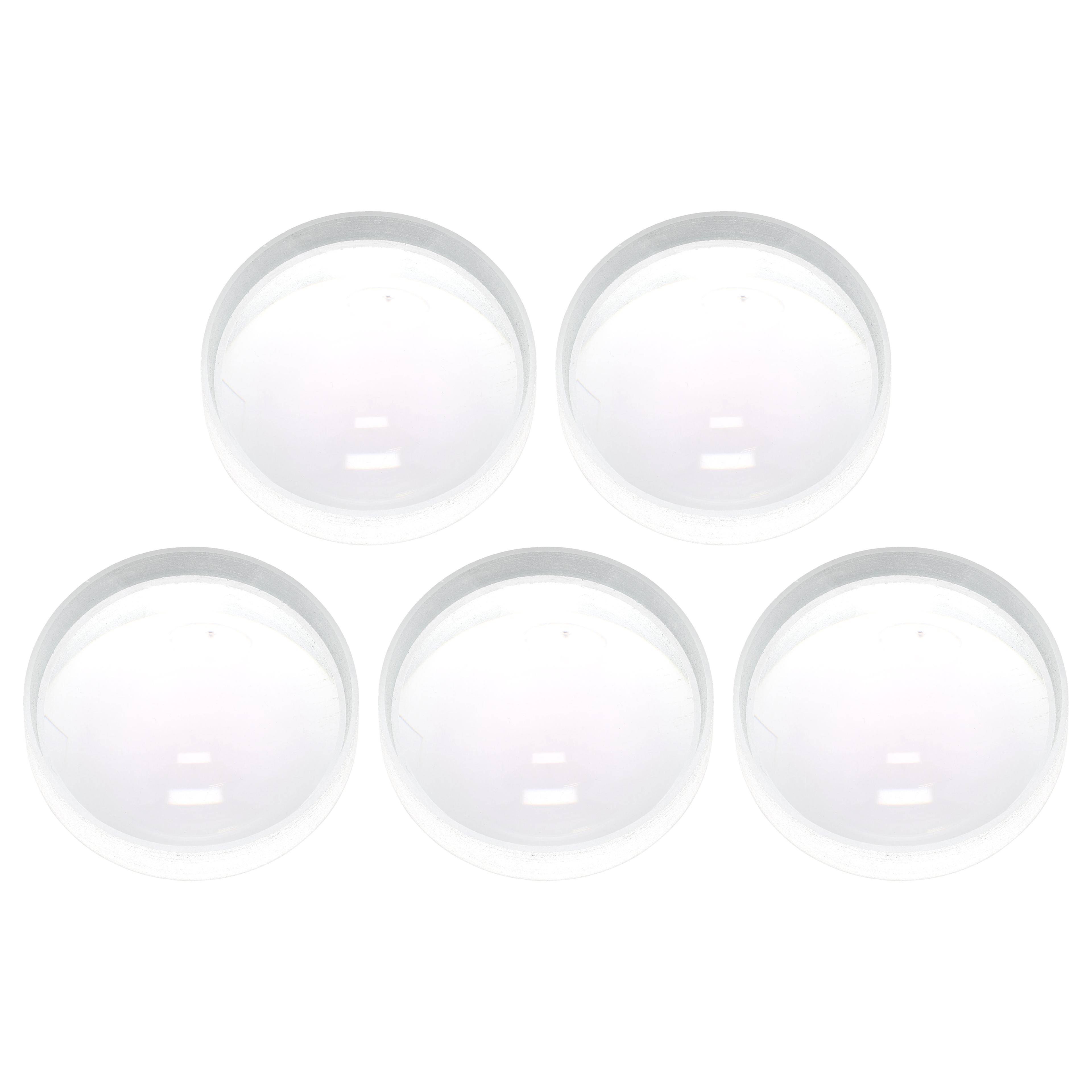 Double Concave Spherical Lenses: -20D - Pack of 5