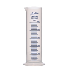Azlon® Measuring Cylinder, Squat Form: 250ml