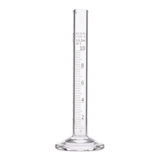 Academy Glass Measuring Cylinder: 10ml - Pack of 10