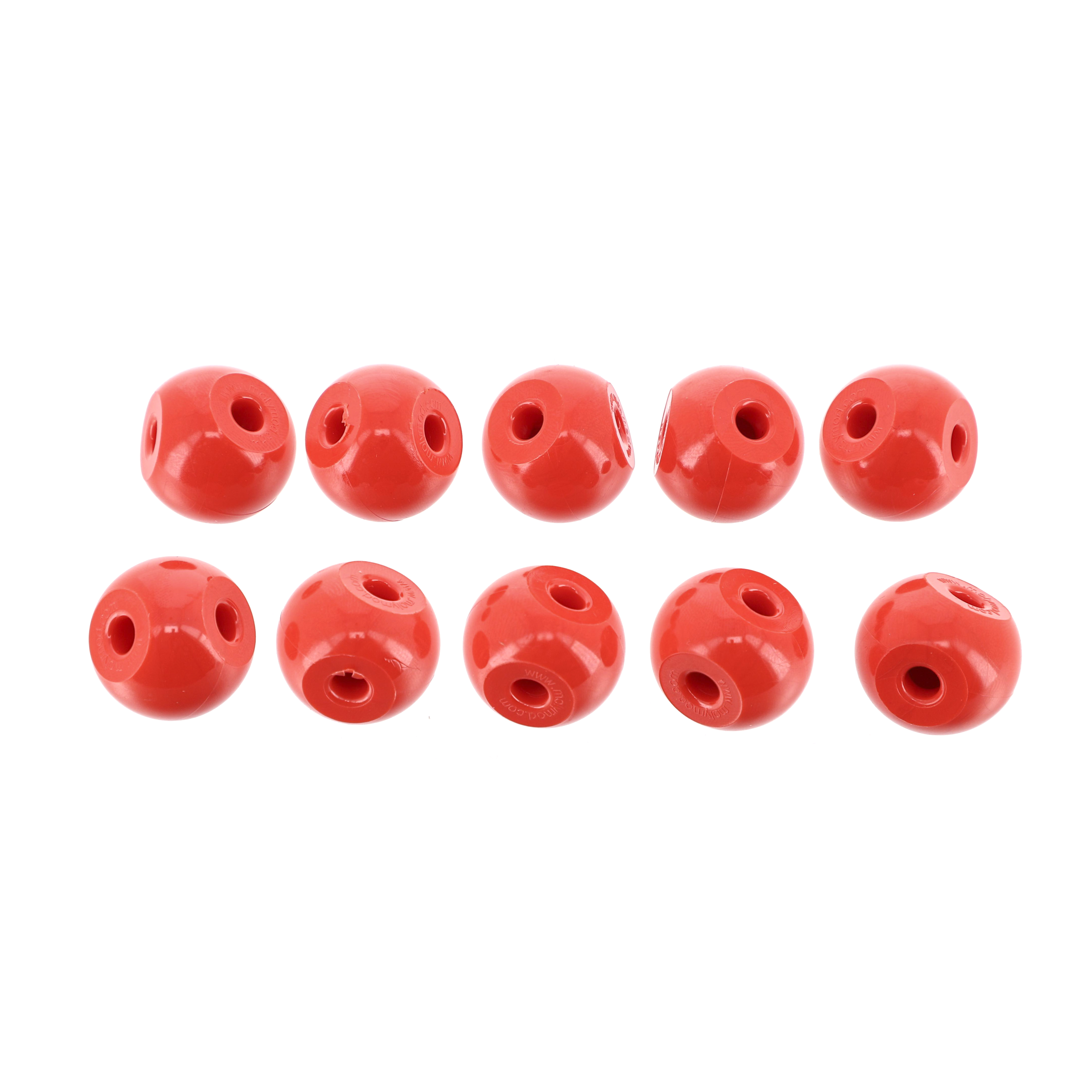 Molymod - Oxygen Atoms Red 2 Hole