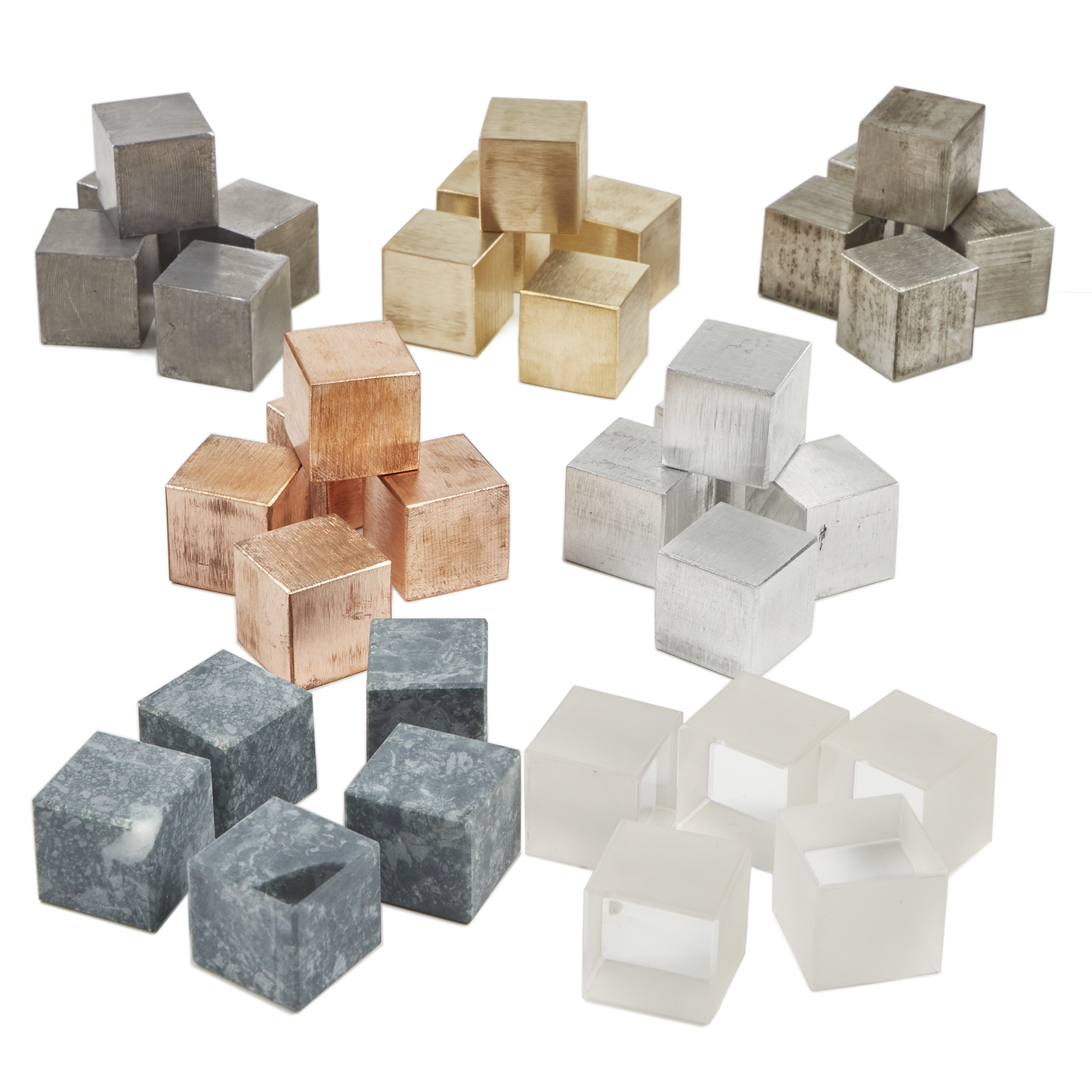 Set Of Cubes For Density Investign