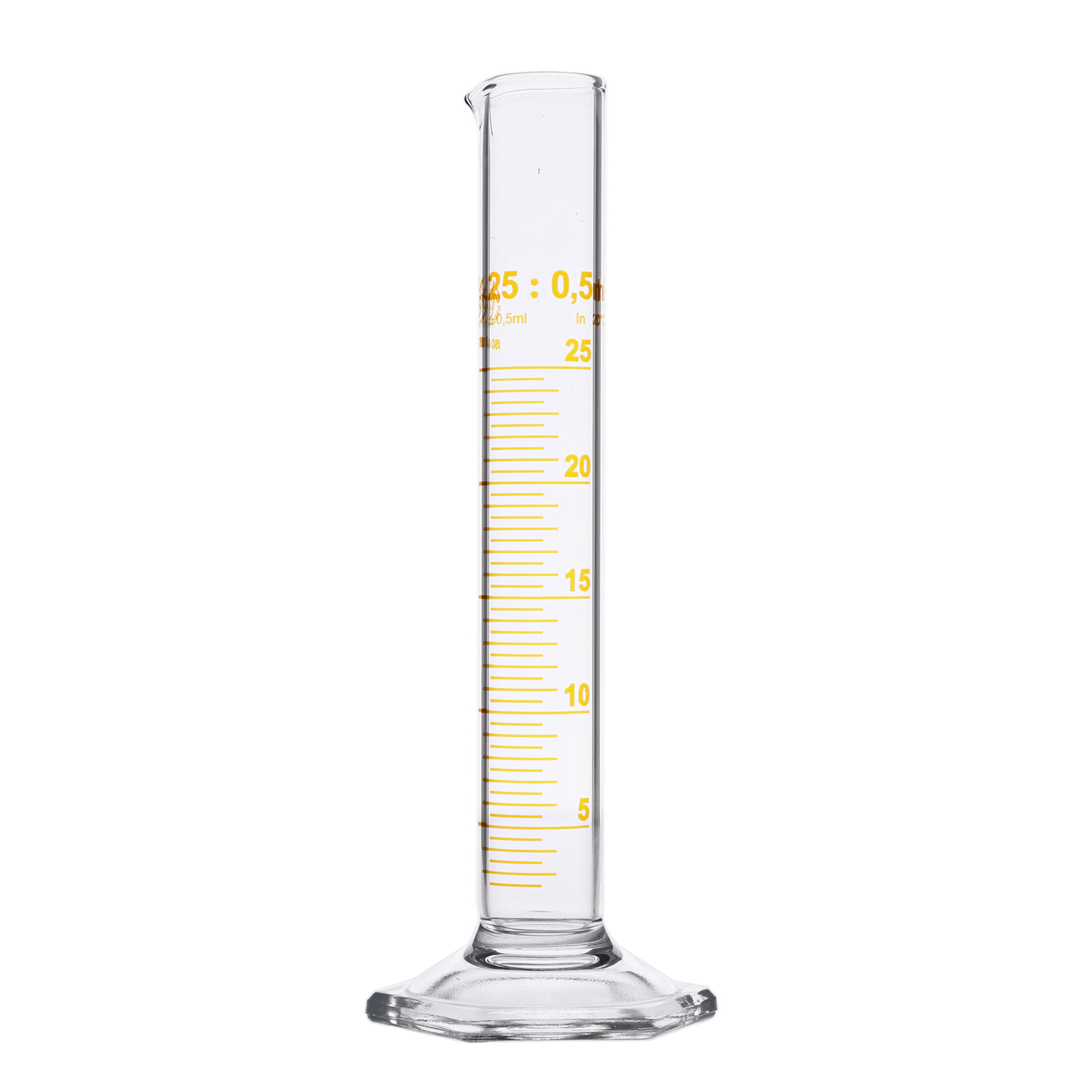 Measuring Cylinder (class B) Glass 25cm3