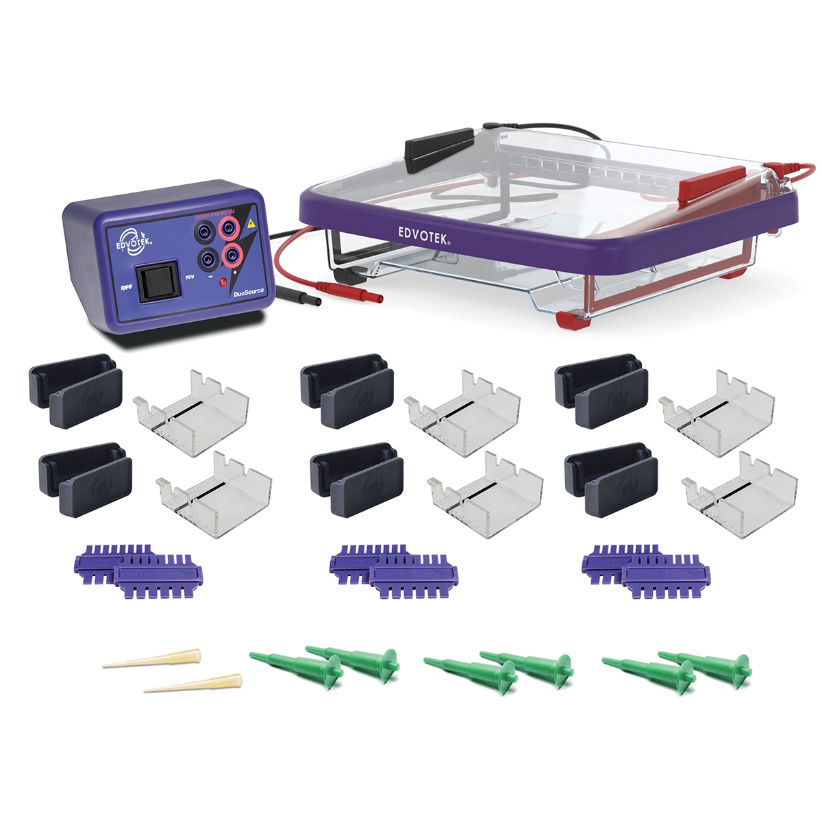 EDVOTEK DNA Electrophoresis Equipment - Classroom Kit | B8R03273 ...