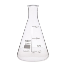 Pyrex Narrow Mouth Conical Flask - 1000ml