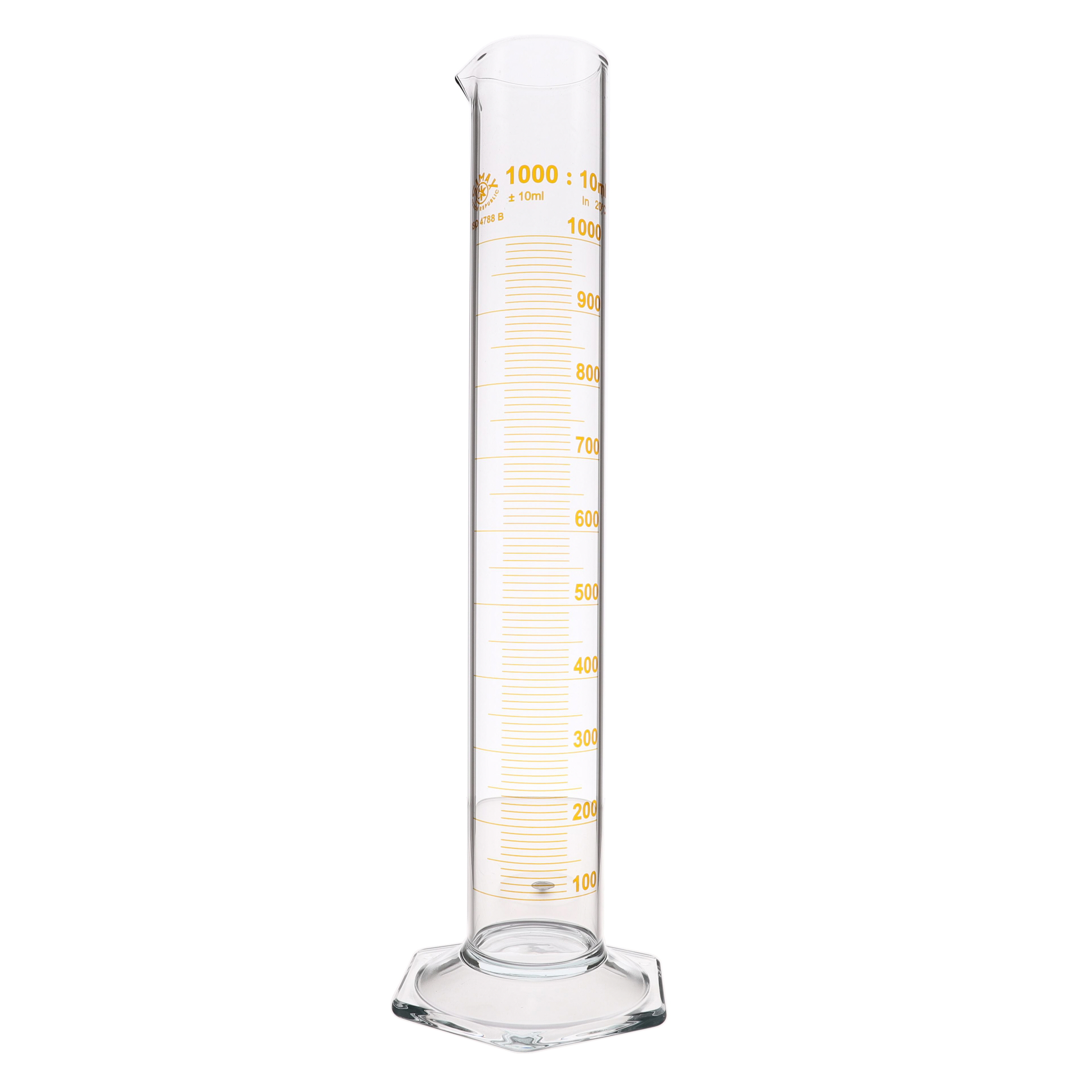 He1009672 Simax Glass Measuring Cylinder 1000ml Hope Education