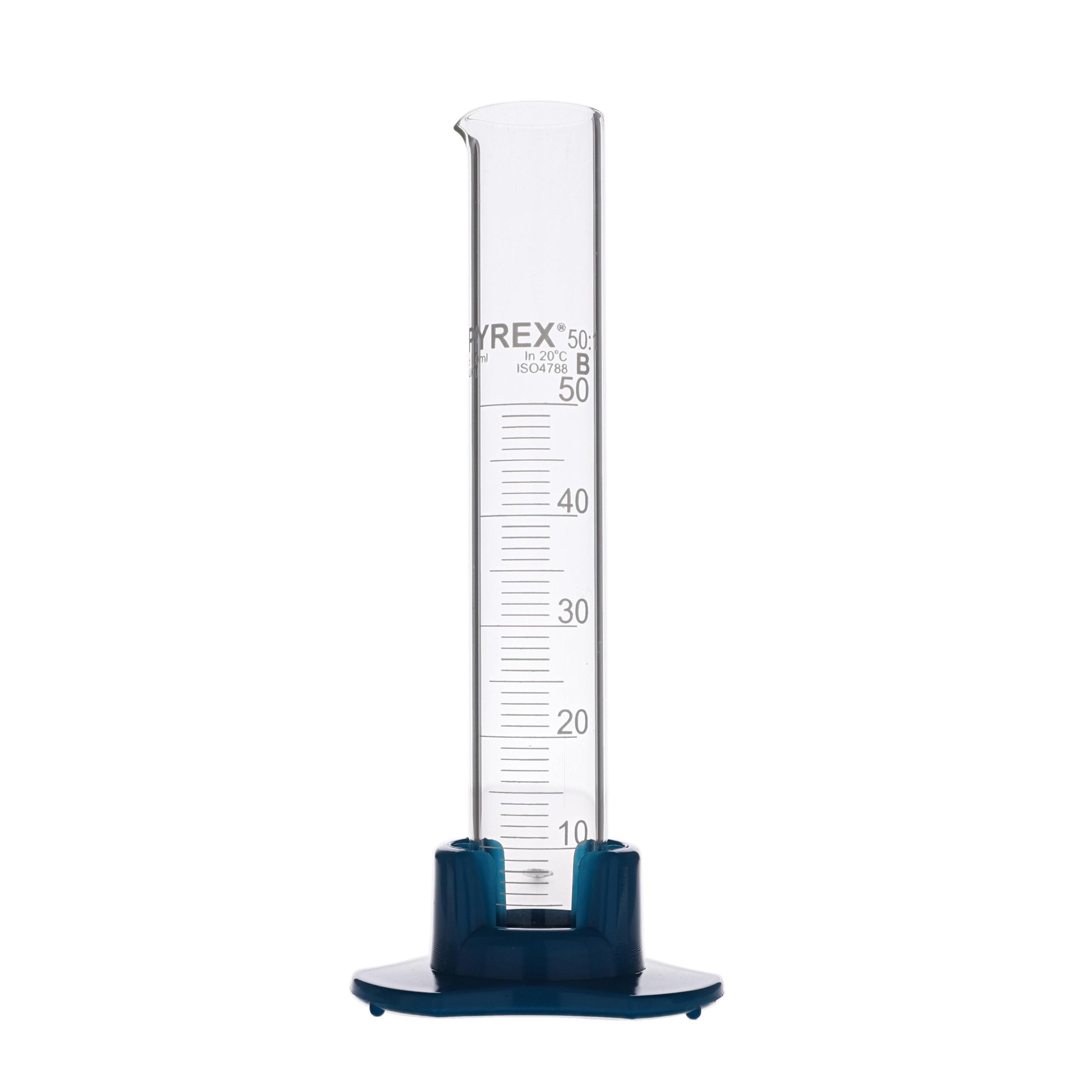 Pyrex Glass Measuring Cylinder - 50ml - Pack of 2