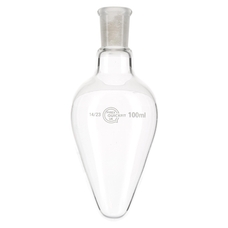 Quickfit® Pear Shaped Flask - 100ml
