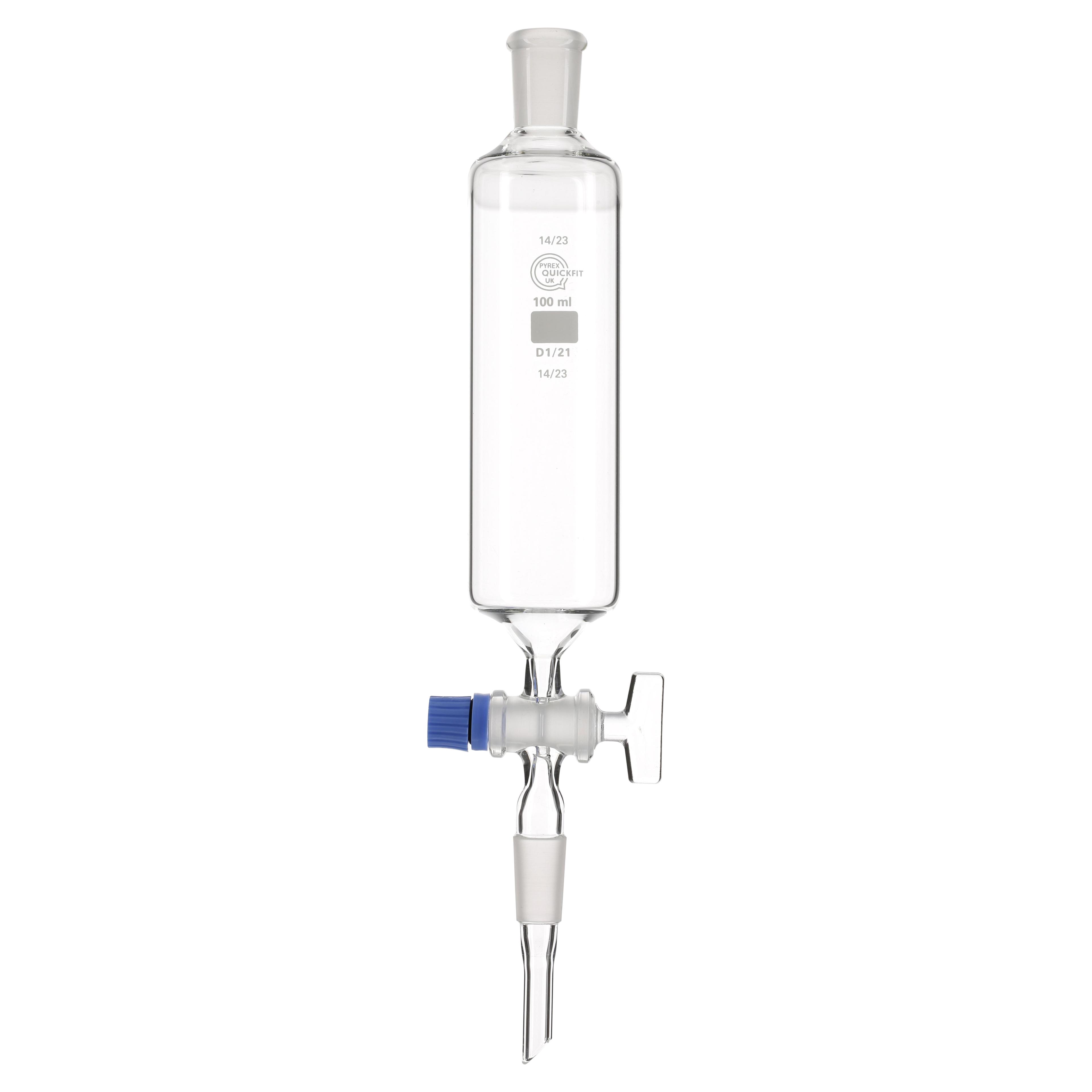 Quickfit Dropping Funnel: Stem with Cone - 100ml