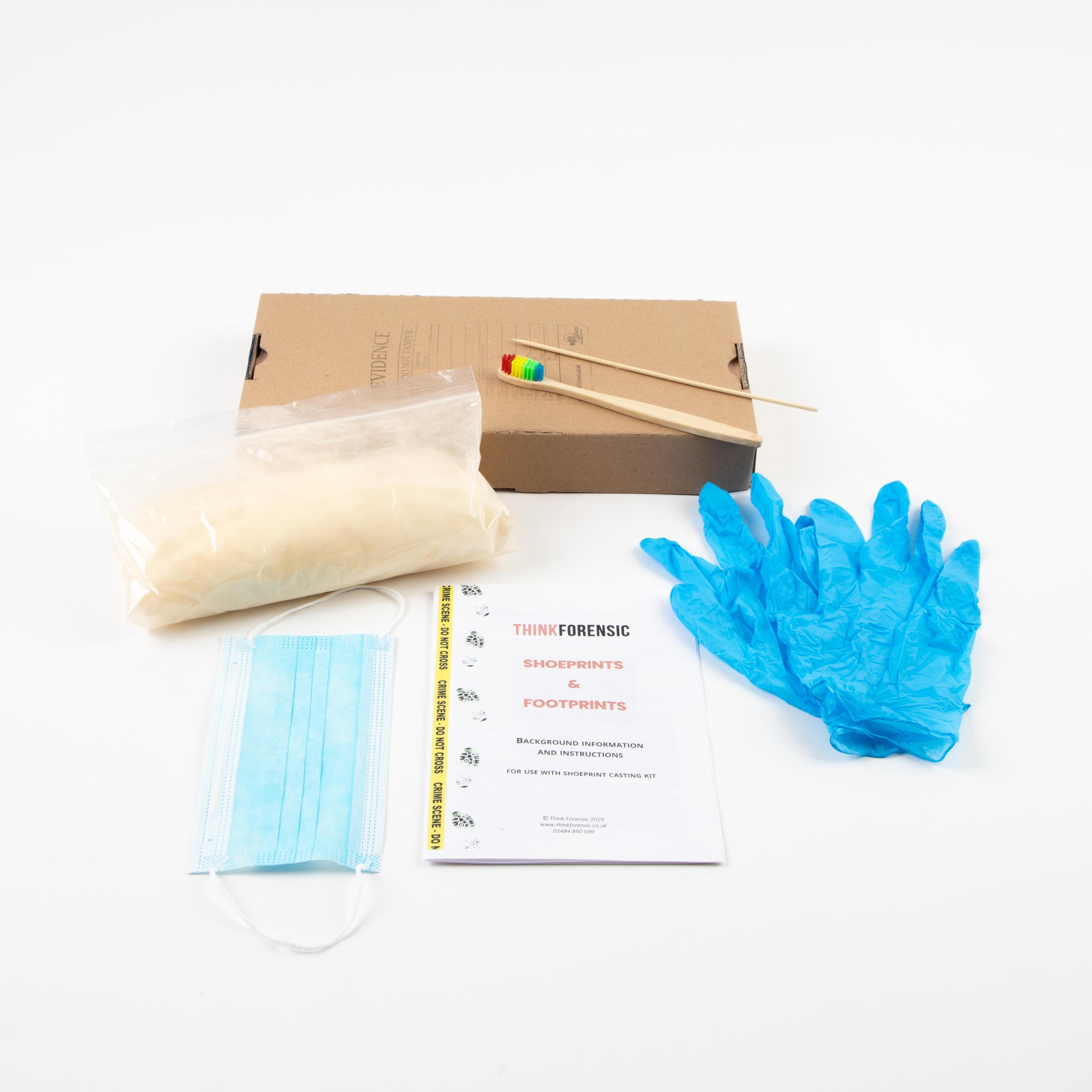 THINK FORENSIC Shoeprint Impression Kit