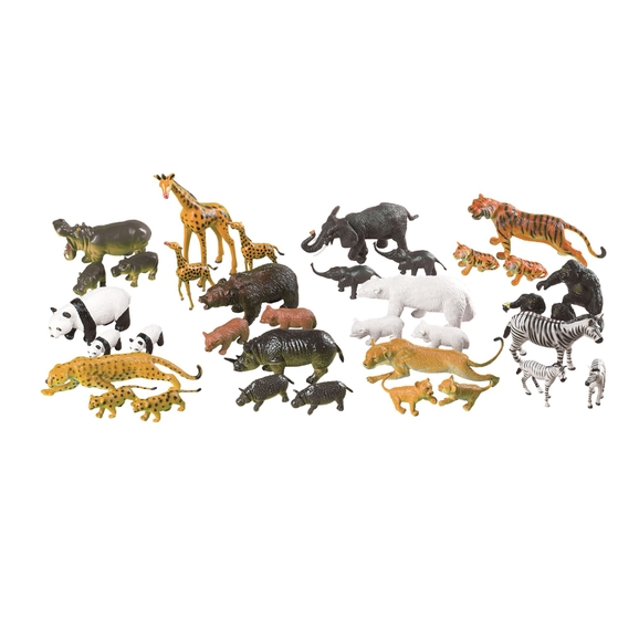 G123038 - Animals and their Young - Pack of 36 | GLS Educational Supplies