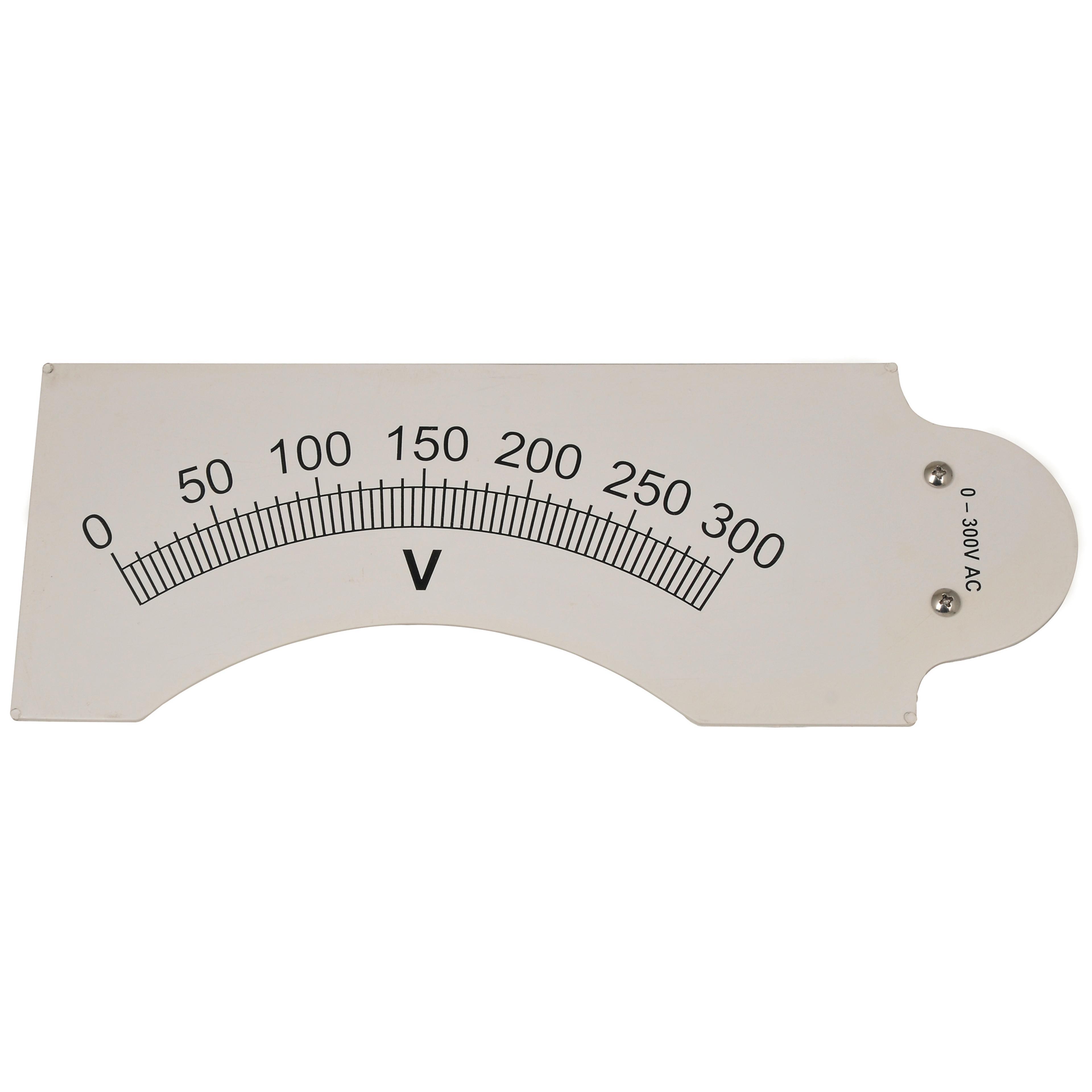 Philip Harris Interscale Dial - 0-300V a.c.