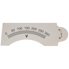 Interscale Dial: 0-300V a.c.