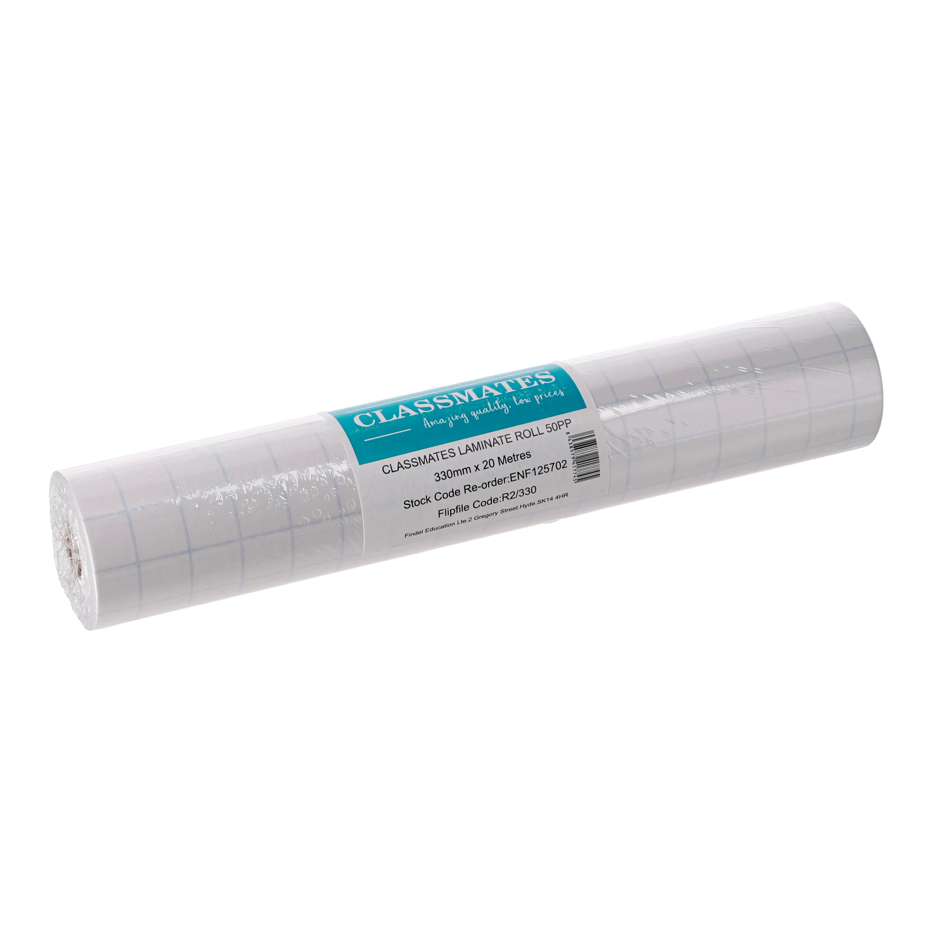 Classmates Transparent Book Covering, 50 Micron, Width 500mm x Length 20m