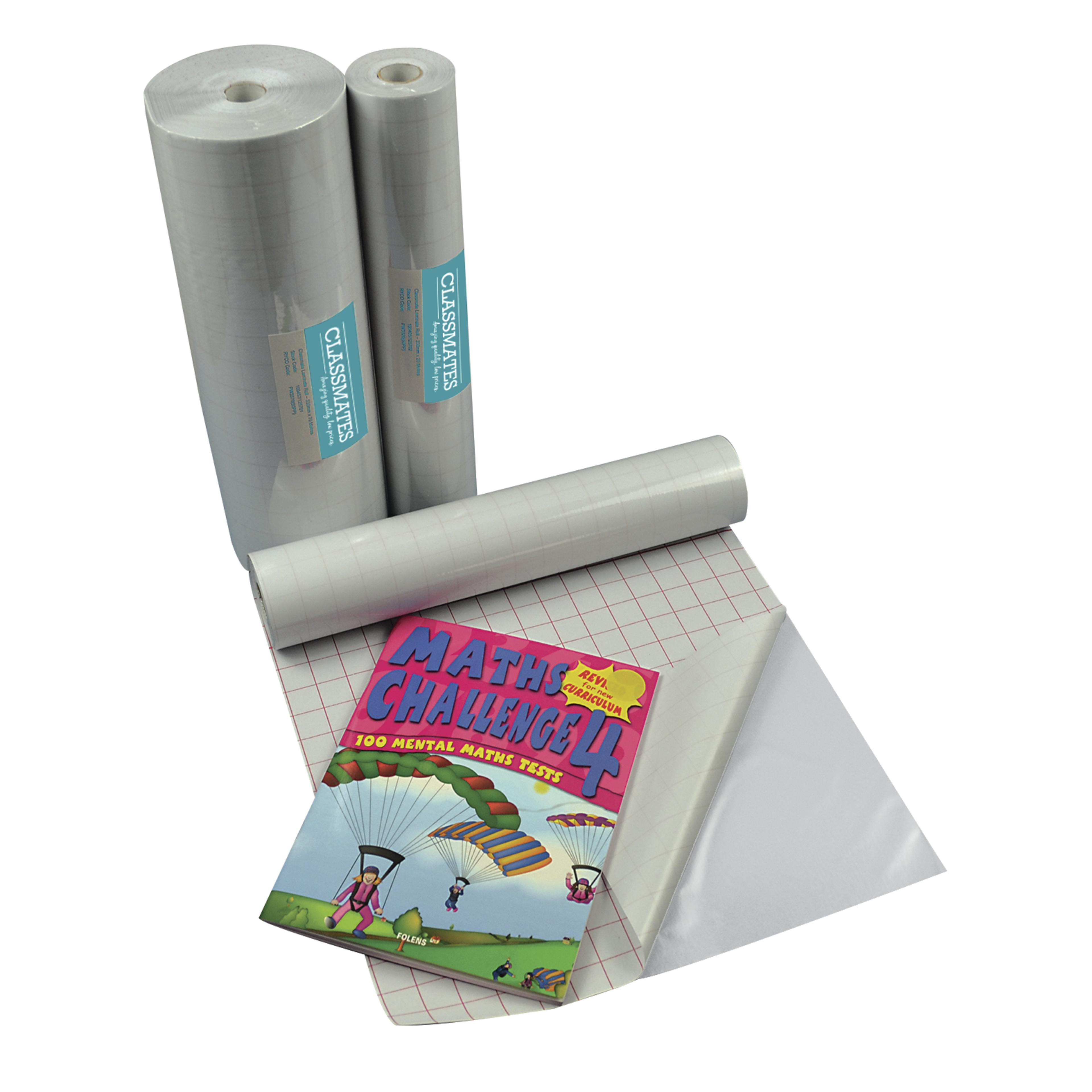Classmates Transparent Book Covering, 50 Micron, Width 200mm x Length 70m
