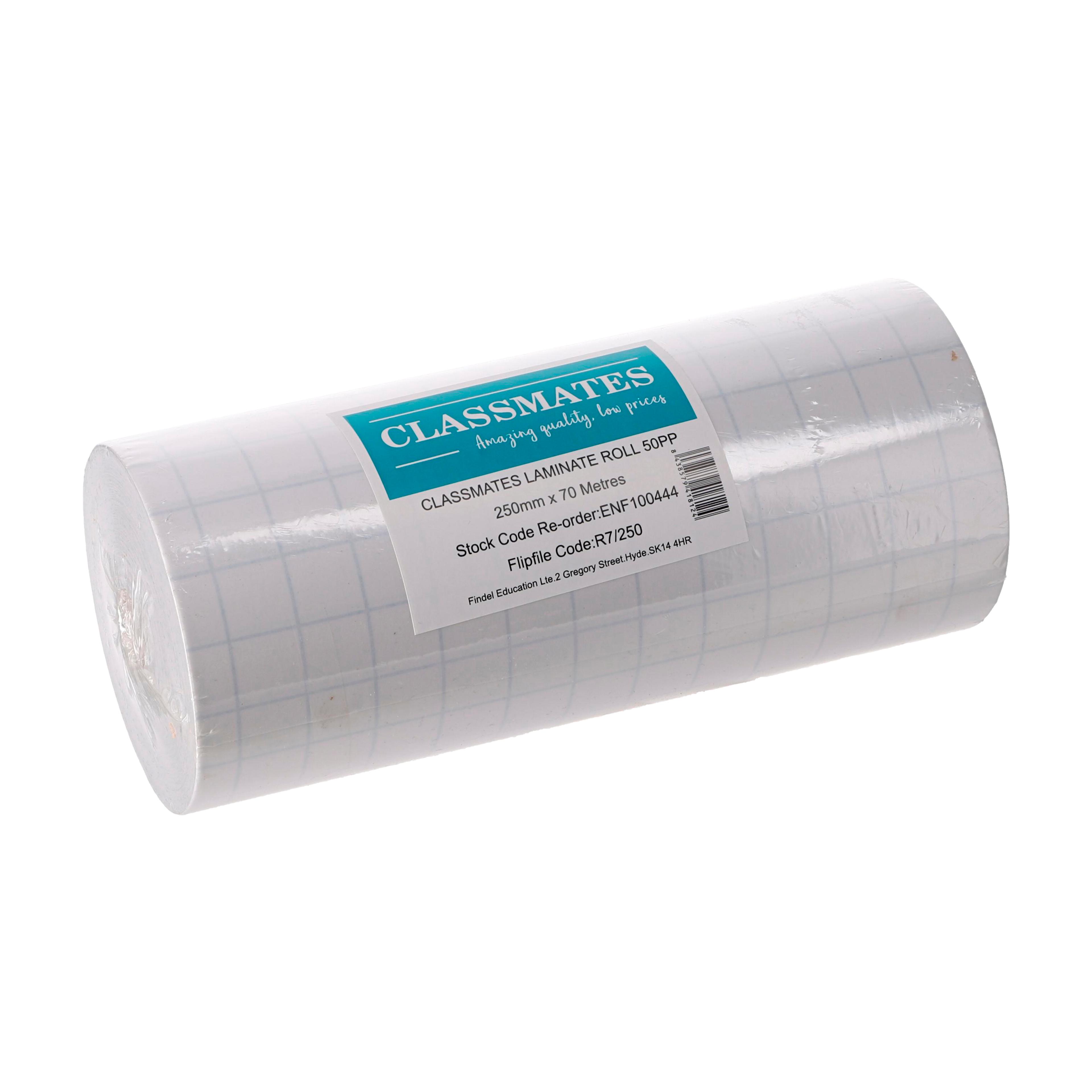 Classmates Transparent Book Covering, 50 Micron, Width 250mm x Length 70m