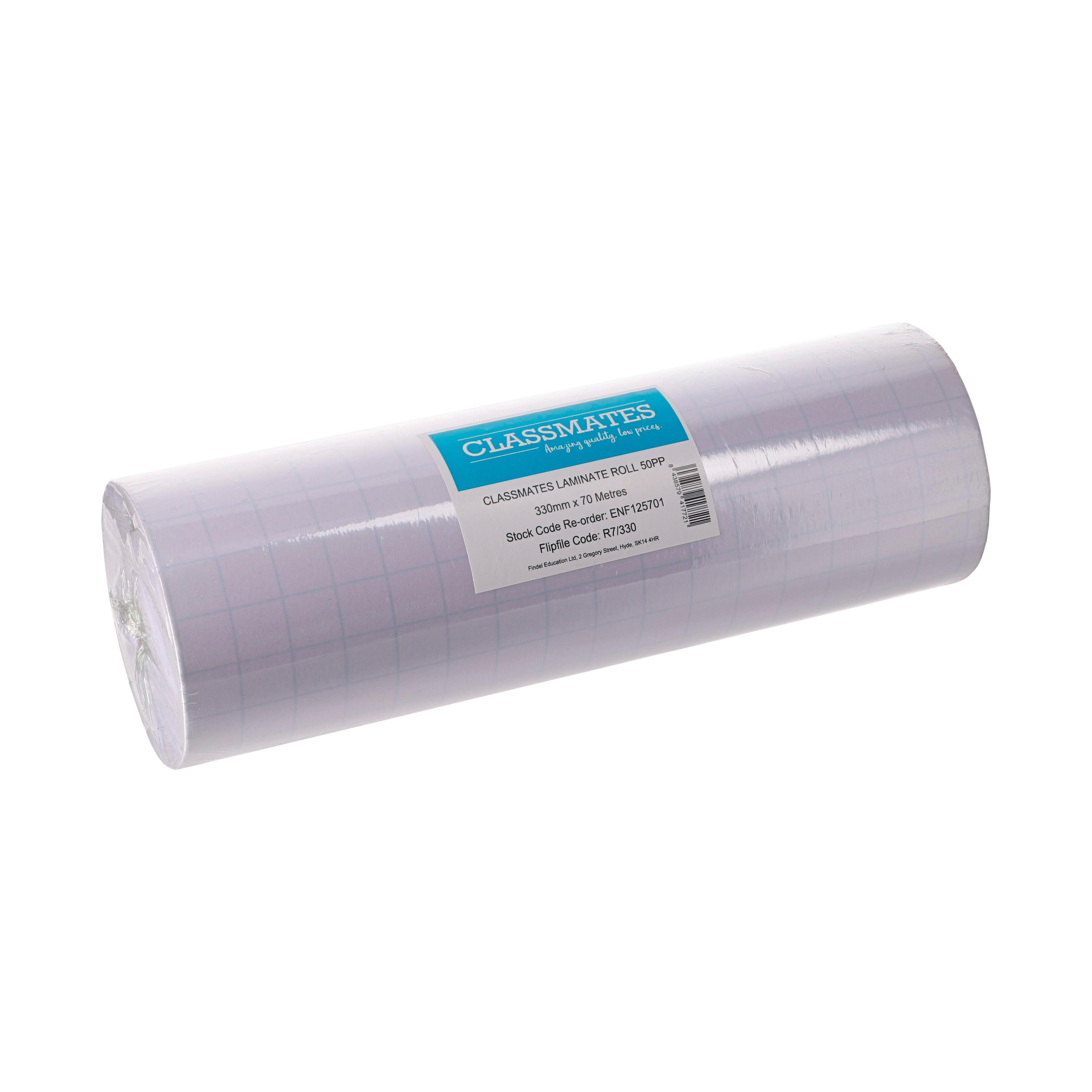 Classmates Transparent Book Covering, 50 Micron, Width 330mm x Length 70m