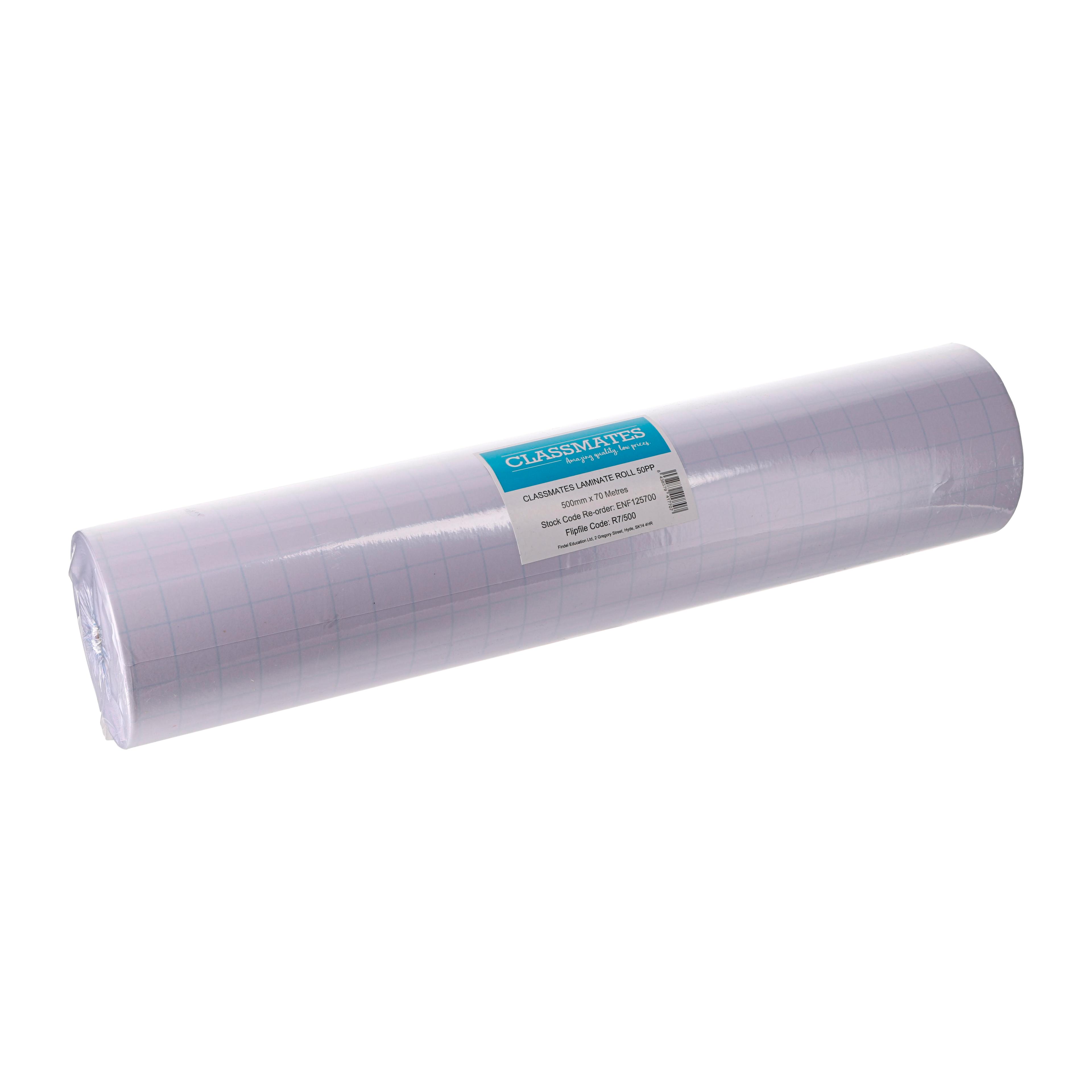 Classmates Transparent Book Covering, 50 Micron, Width 500mm x Length 70m