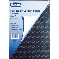 Stephens Blue A4 Hand Carbon Paper - Pack of 100