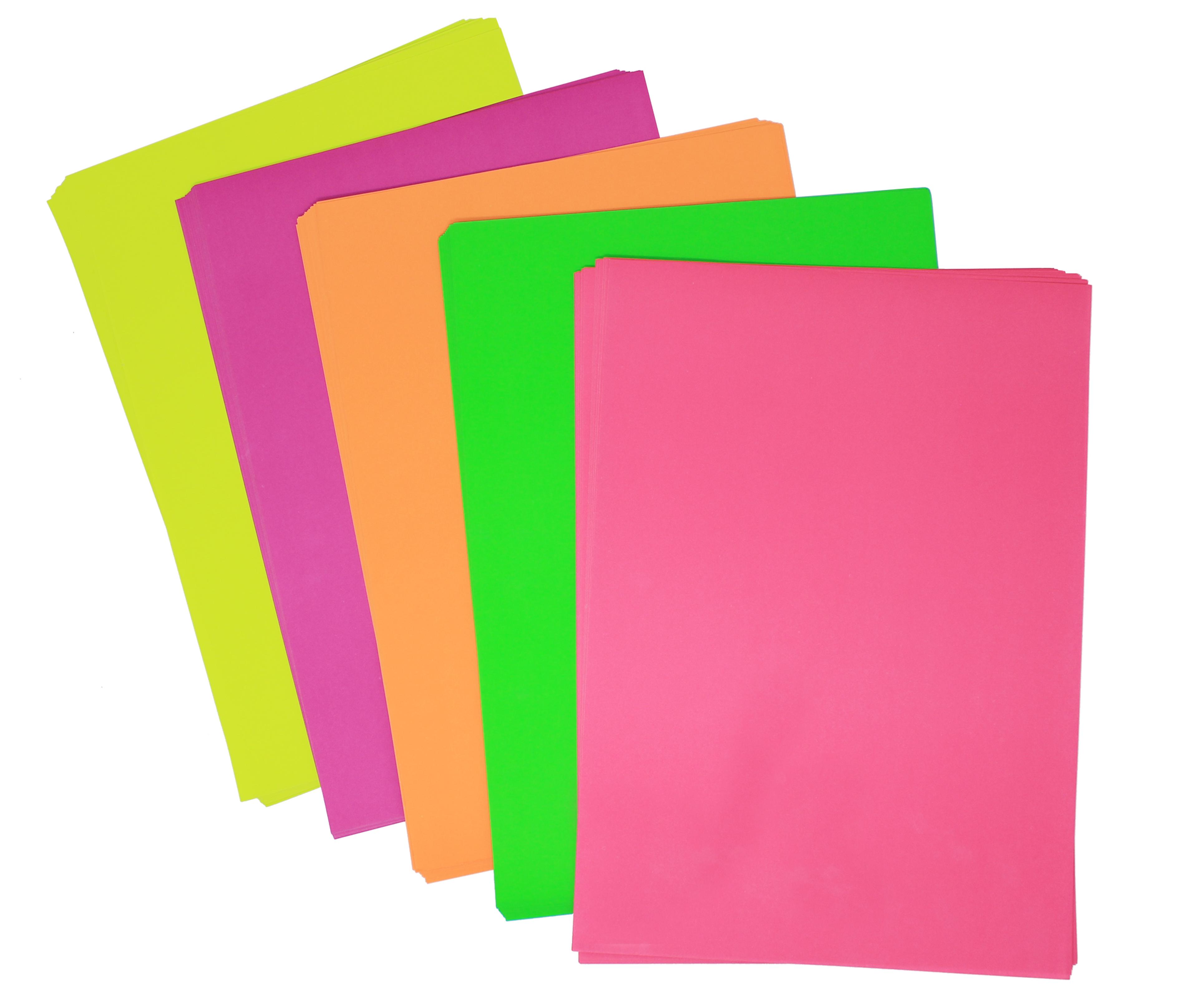 Fluorescent Copier Paper (100gsm) - A4 - Pack of 100