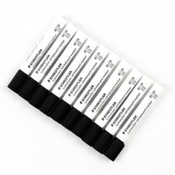 STAEDTLER Whiteboard Marker - Black -Bullet Tip - Pack of 10