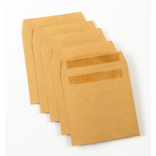 Classmates Manilla Buff Gummed Pocket Envelopes -108 x 102mm - Pack of 1000