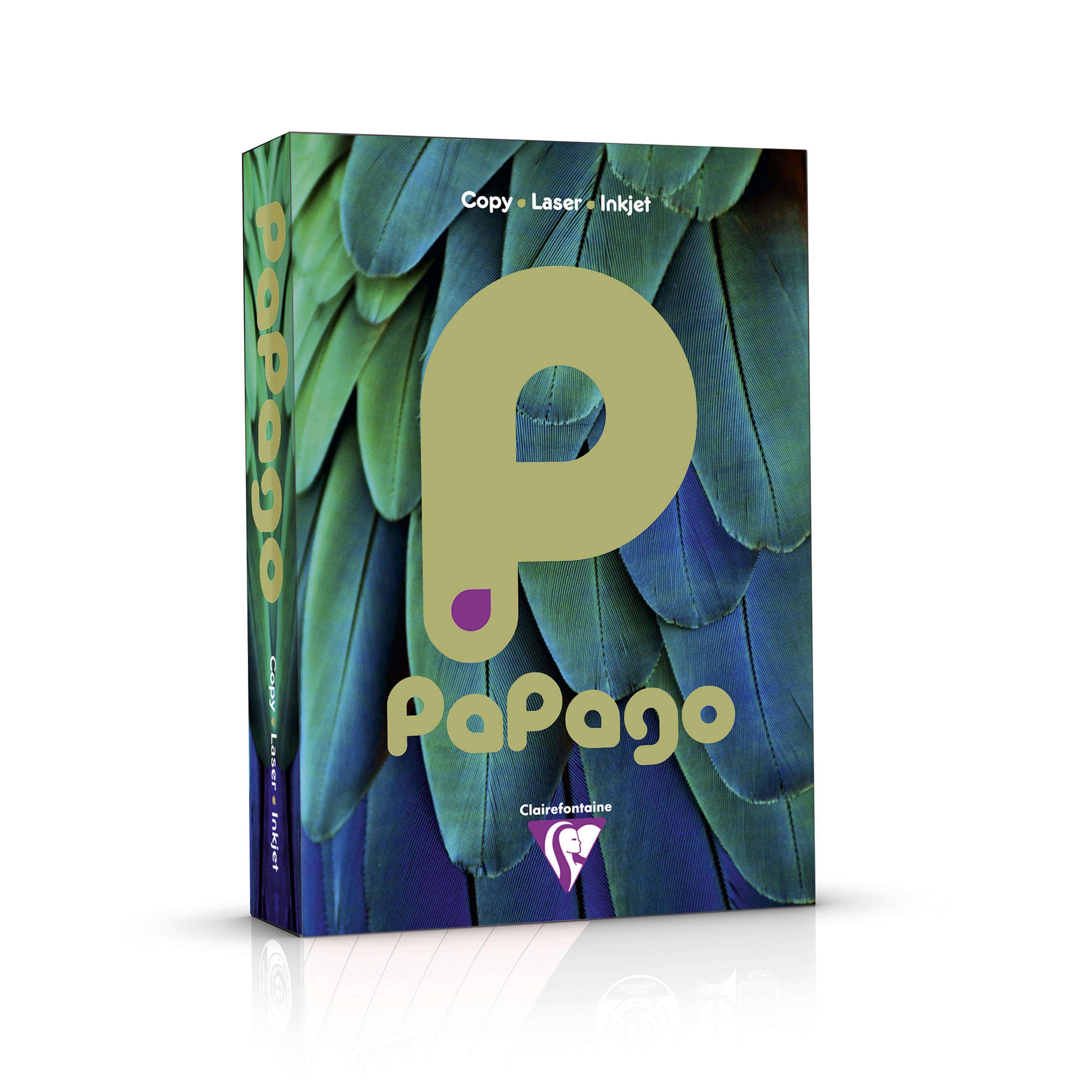 PaPago Copier Card (160gsm) - Green - A4 - Pack of 250
