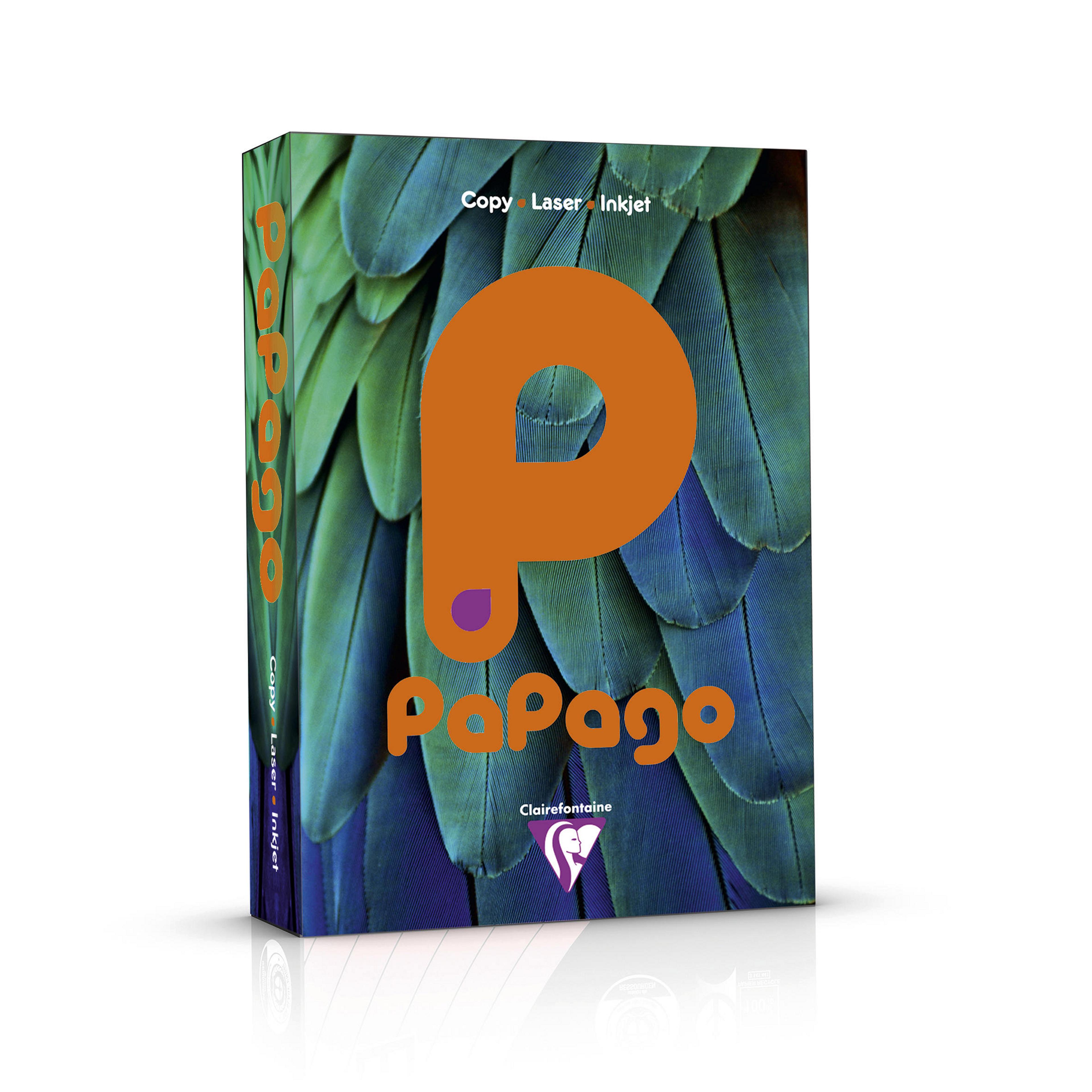 PaPago Copier Paper (80gsm) - Tangerine - A4 - Pack of 500