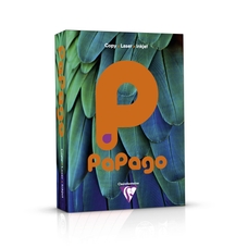 Papago Copier Paper (80gsm) - A4 - Deep Orange - Pack of 500