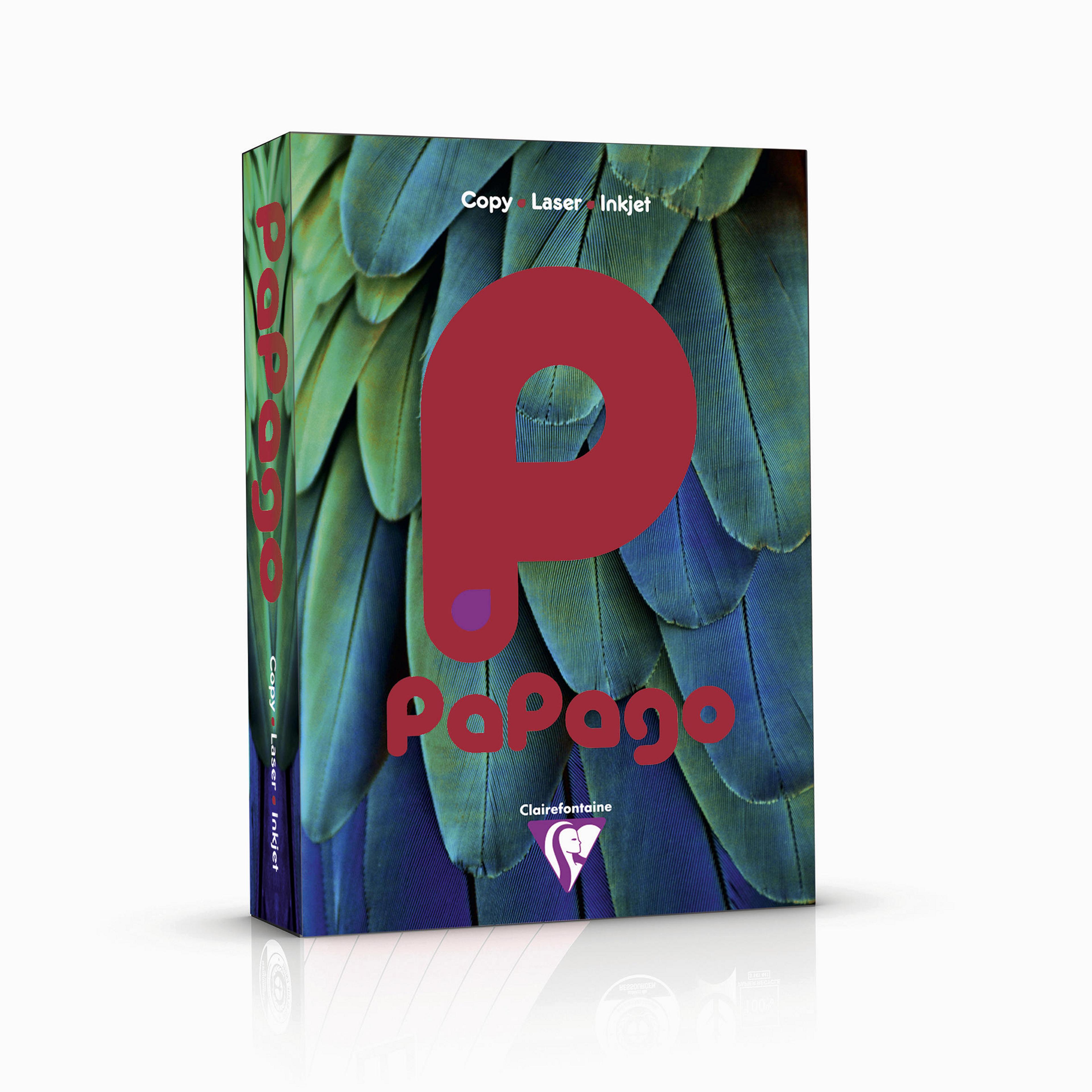 PaPago Copier Paper (80gsm) - Intensive Red - A4 - Pack of 500