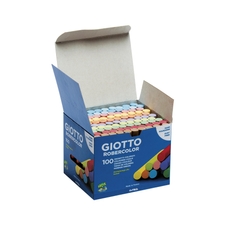 Giotto Robercolor Chalk - Assorted - Pack of 100