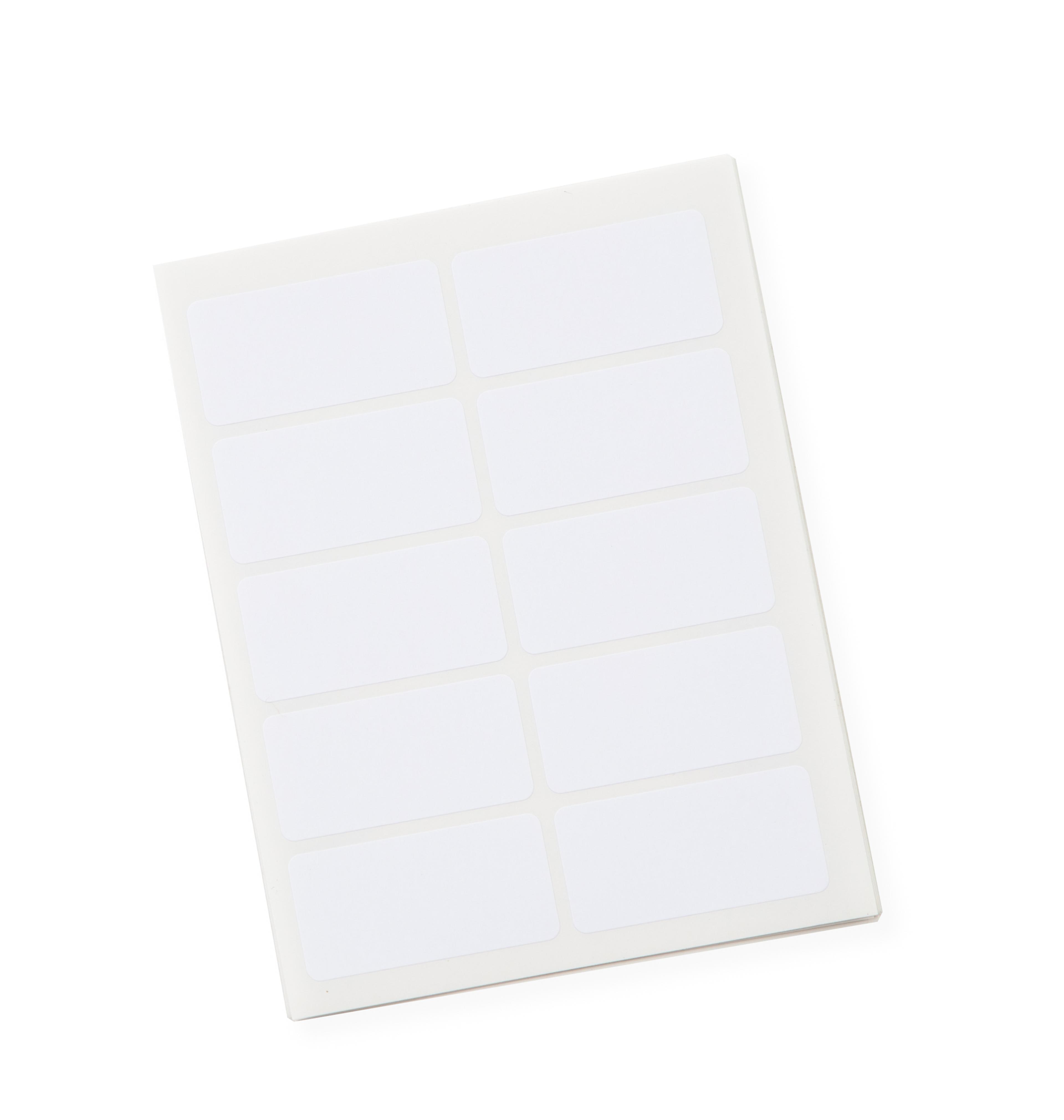 Classmates Multipurpose Labels - White - 19x38mm - Pack of 100 Labels