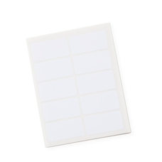 Classmates Multipurpose Labels - White - 19x38mm - Pack of 100 Labels