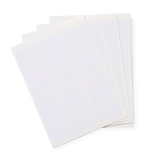 Classmates Multipurpose Labels - White - 25 x 50mm - Pack of 100 Labels