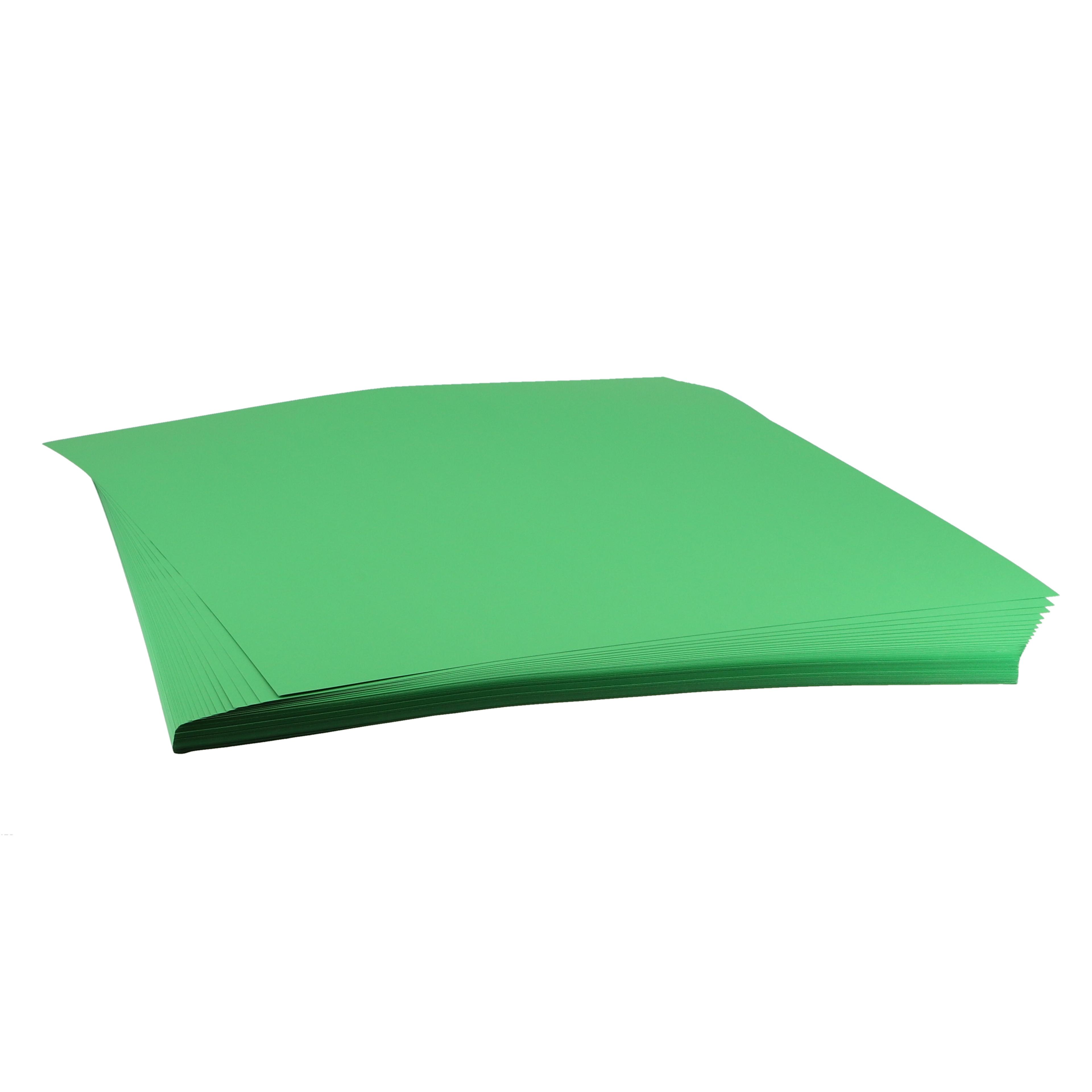 Vanguard Coloured Card (230 Micron) - Royal - Emerald - Pack of 100