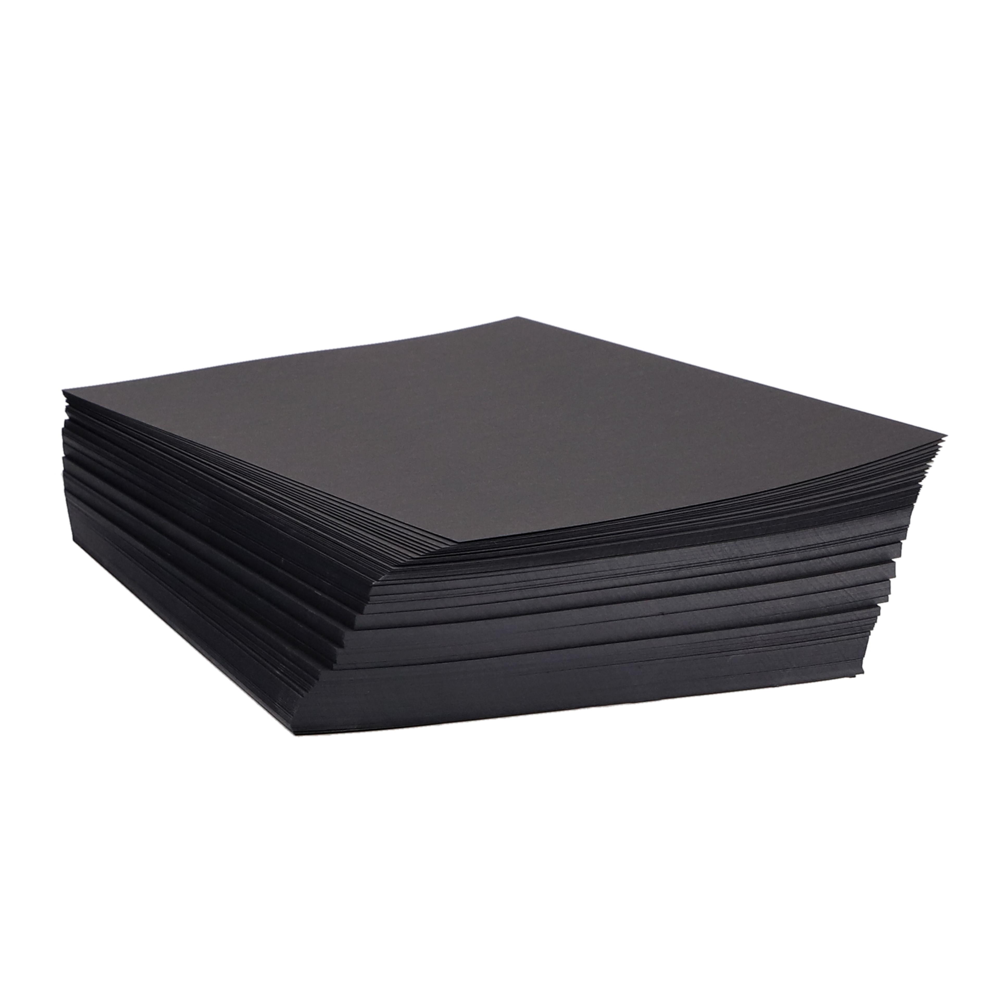 Rothmill Coloured Card (280 Micron) - A4 - Charcoal Black - Pack of 200