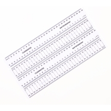 Ruler - 15 cm - White — Stationery Pal