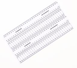 Classmates Shatter Resistant Ruler  White 300mm/30cm - Pack of 10